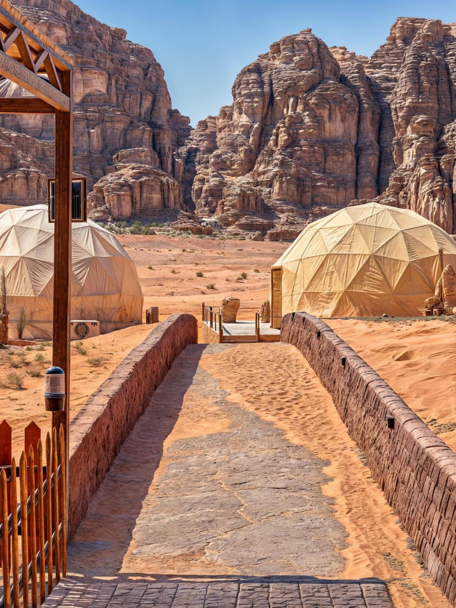 Wadi Rum Sunset Camp Exteriér fotografie